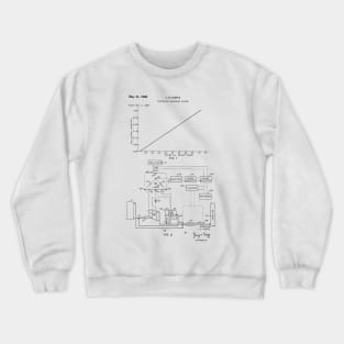 Electrical Measuring System Vintage Patent Hand Drawing Crewneck Sweatshirt